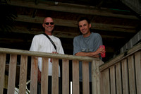 Doug and Tim at Barrel Bar