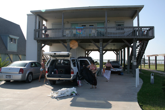Beach house in Surfside Texas